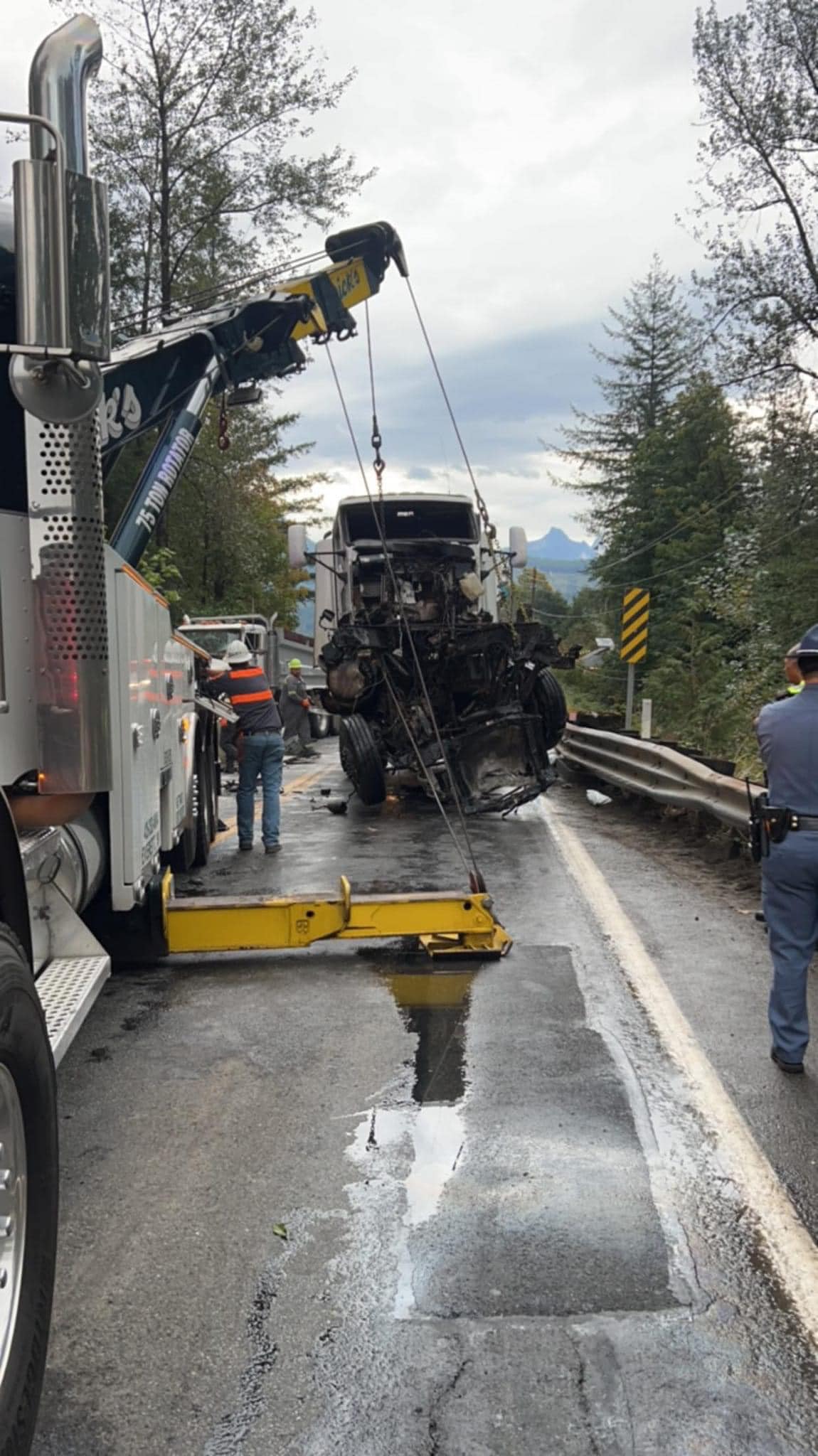 Collision Towing
